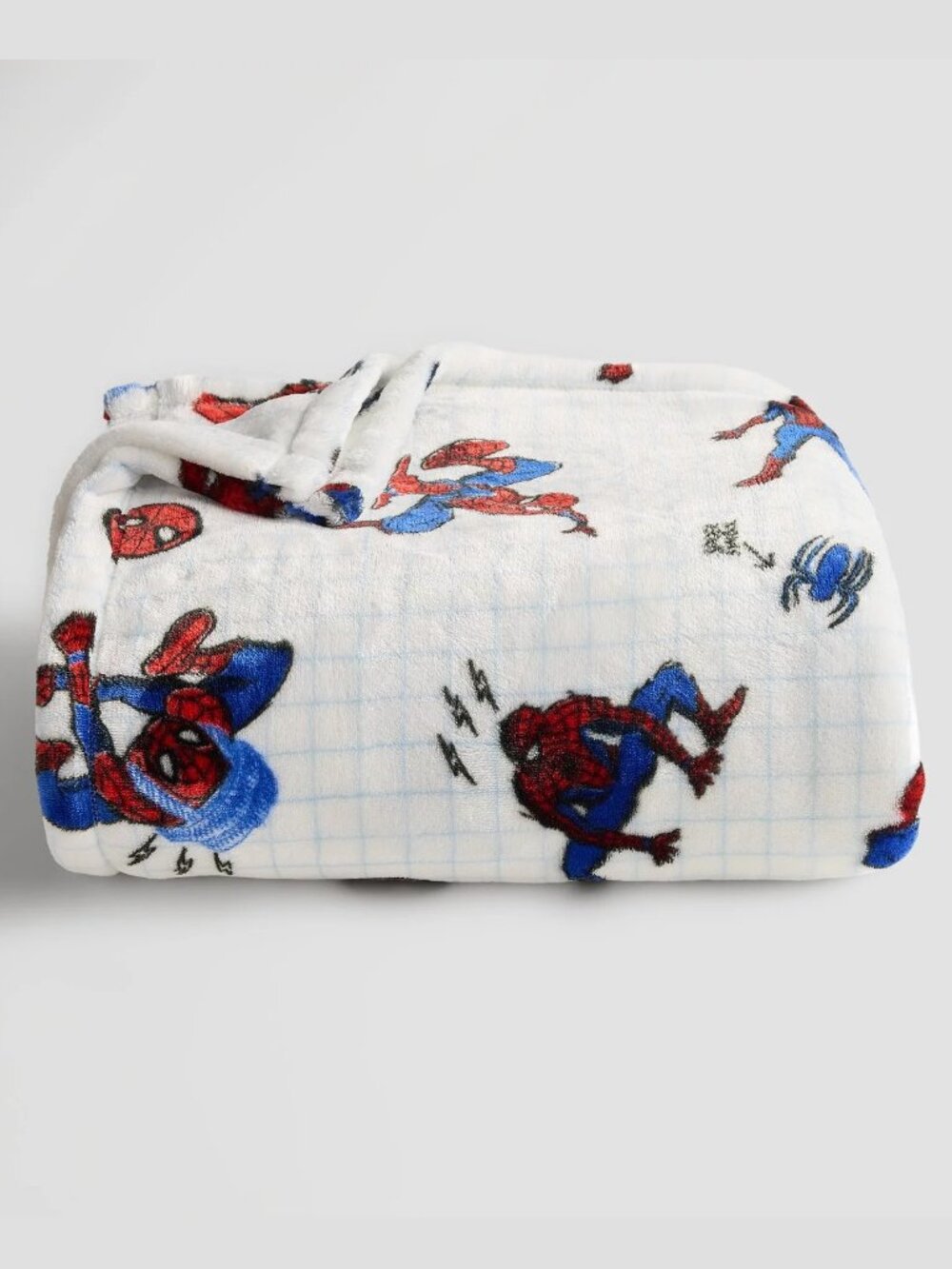 Marvel Oversized Supersoft Spiderman Plush Throw Blanket - 60" x 72" (NWT)